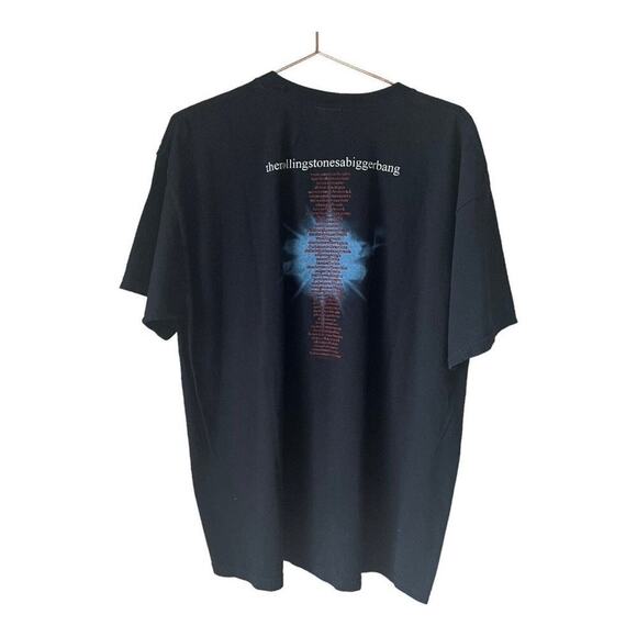 The Rolling Stones a bigger bang 2005 concert t-shirt band t-shirt Size Xl - Picture 2 of 3